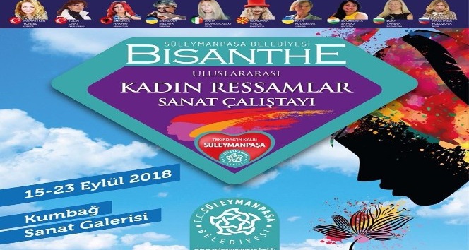 Tekirdağ’da Bisanthe Uluslararası Kadın Ressamlar Çalıştayı başlıyor