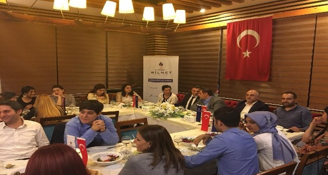 Diyarbakır Bilnet ailesi yemekte buluştu