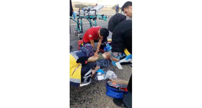 Kırşehir’de otomobil eşeğe çarptı: 1 ölü