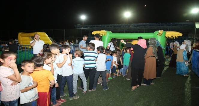 Yüzlerce çocuk Şırnak Belediyesi çocuk şenliğinde buluştu