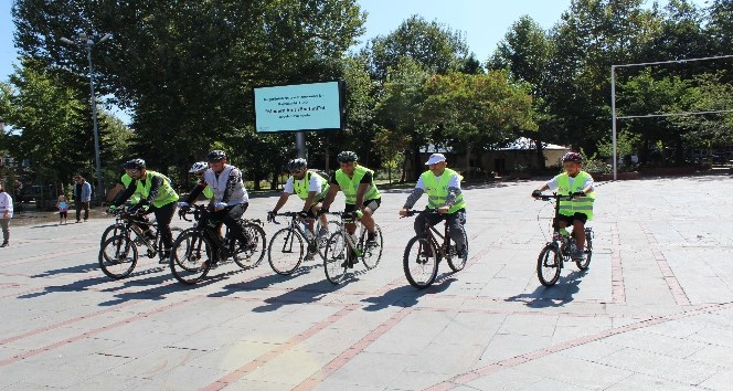 Isparta’da bisikletli Sepsis farkındalık etkinliği