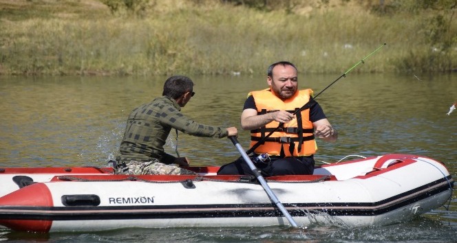 Olta balıkçılığı yarışmasının Türkiye finali Kırıkkale’de yapıldı