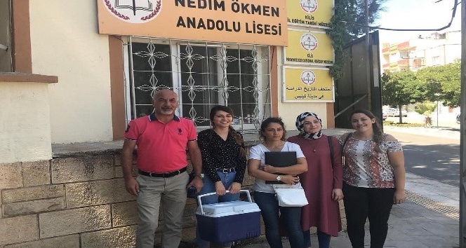 Okullardan su numunesi alındı