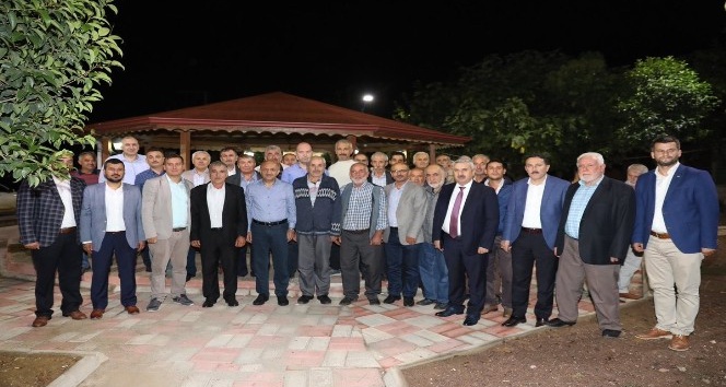 AK Parti Kocaeli Milletvekili Fikri Işık, Körfez’in köylerini dolaştı