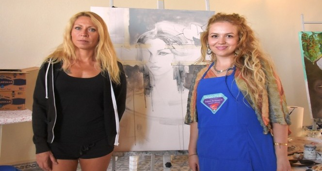 Uluslararası Kadın Ressamlar Çalıştayı başladı