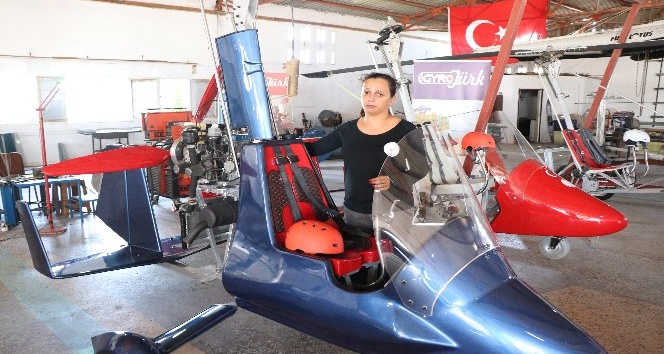 Türkiye’nin ilk yerli ve milli ’gyrocopter’i Mersin’de üretildi
