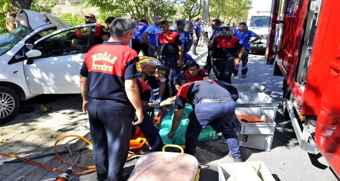Muğla’da kaza: 1 ölü 2 yaralı