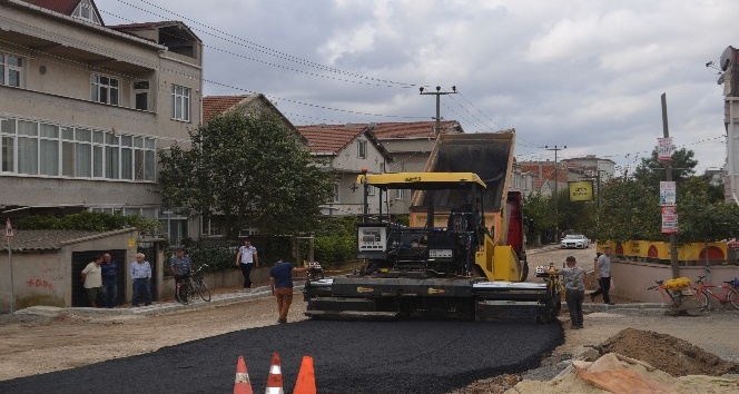 Ergene’de Oğuzhan Caddesi asfaltlandı