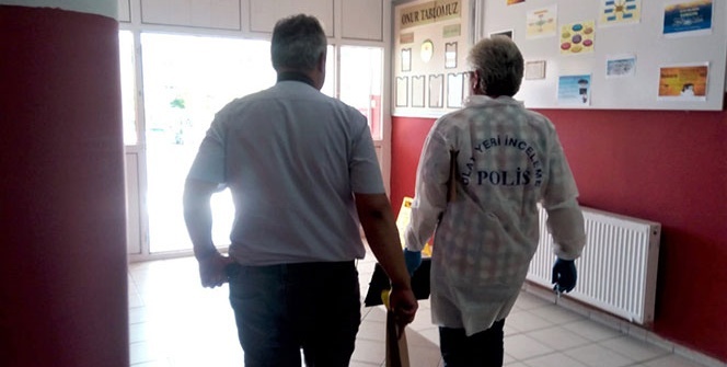 Samsun'da lise karıştı! Binanın içerisine kadar girdi ve...