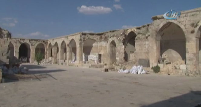 Suriye’deki savaşta Osmanlı sarayı büyük hasar gördü