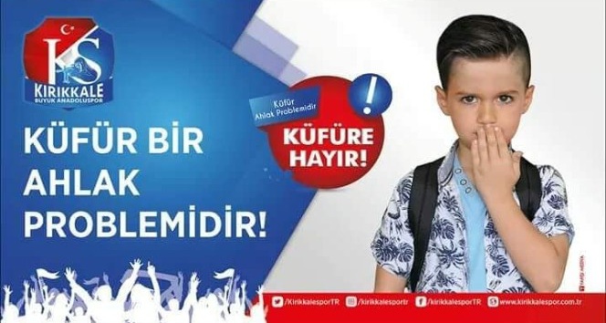 Kırıkkale’de “Küfre Hayır” kampanyası