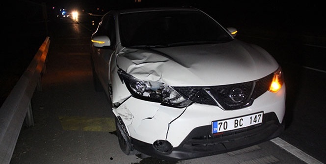 Karayolundan karşıya geçmek isteyen kadın otomobilin çarpması sonucu öldü