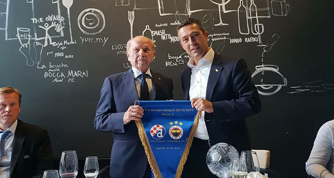 Zagreb Kulübü, Fenerbahçe yönetimini yemekte ağırladı