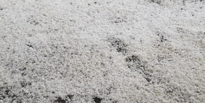 Aniden bastırdı! Her yer beyaza büründü