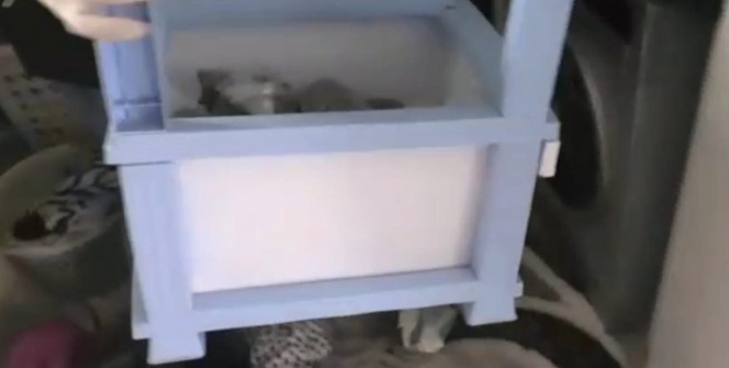 Kirli çamaşırların içinden çıktı! Polis ekipleri bile gözlerine inanamadı...