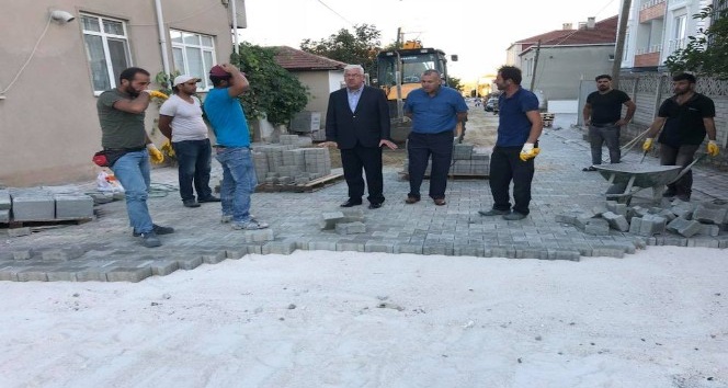 Başkan Yüksel Marmaracık Mahallesi’ndeki çalışmaları inceledi