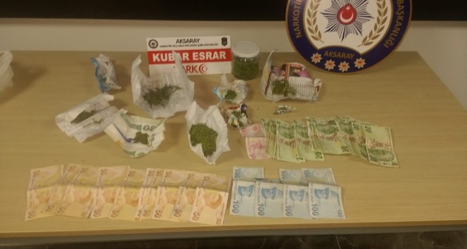 Aksaray’da uyuşturucu operasyonu: 1 tutuklama