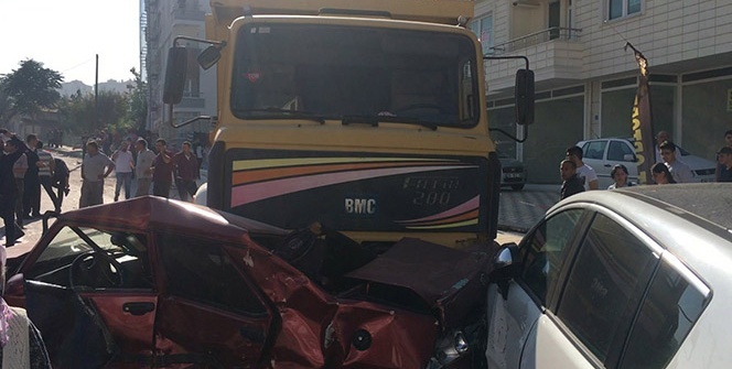 Mahalleyi savaş alanına çeviren kaza!