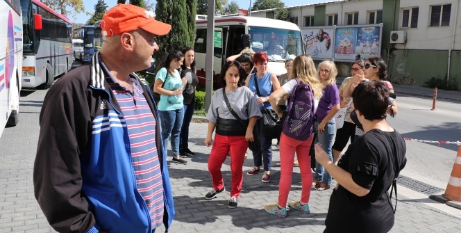 Yüzlerce otobüs ile o ile geldiler!