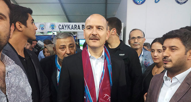 İçişleri Bakanı Soylu Trabzon Tanıtım Günleri’ne katıldı