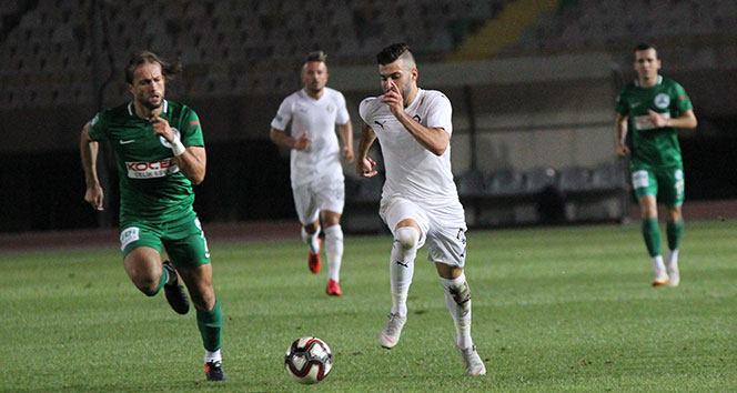 Giresunspor, İzmir&#039;de tek golle kazandı