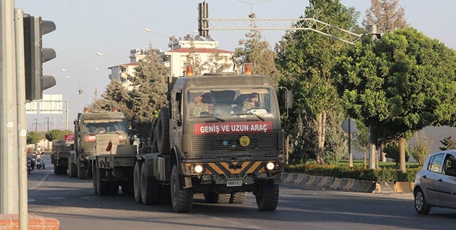 Suriye sınırında hareketlilik sürüyor