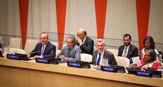 Çavuşoğlu &#039;Mülteciler İçin Küresel Sözleşme&#039; oturumuna katıldı