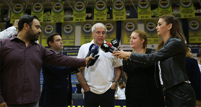 Zeljko Obradovic: 'Milli oyuncularımızla gurur duyuyoruz'