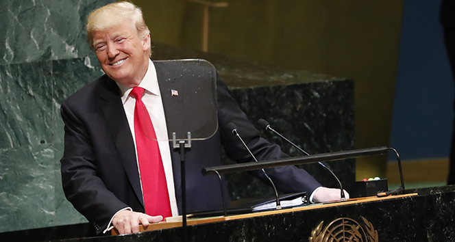 Dünya liderleri Trump’a güldü