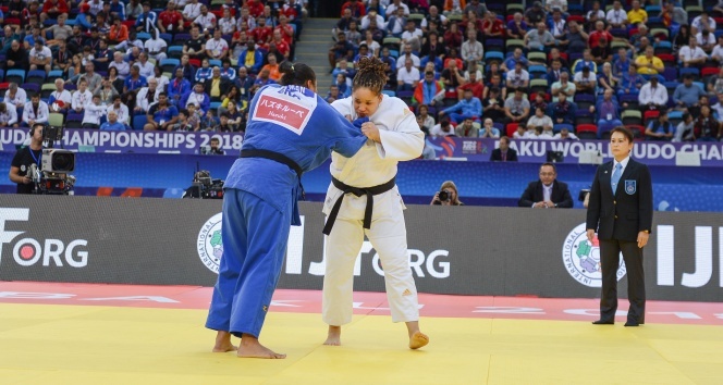 Milli Judocu Kayra Sayit, Dünya Judo Şampiyonası&#039;nda bronz madalyanın sahibi oldu