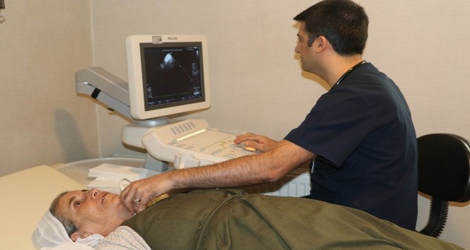 Şah damarındaki yüzde 90’lık tıkanıklık anjiyo ile açıldı