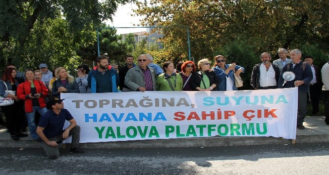 STK’lardan Yalova’da yeşil alan protestosu