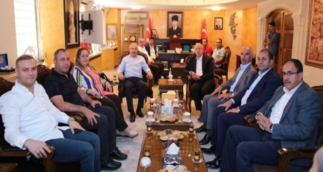 Ak Parti MKYK Üyesi Orhan Miroğlu’ndan Vali Yaman’a ziyaret