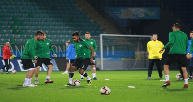 Çaykur Rizespor, Fenerbahçe maçının hazırlıklarını sürdürdü