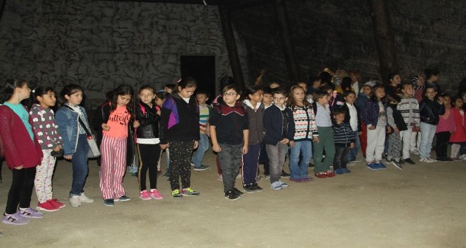 Çankırı Tuz Mağarası’nda çocuk şenliği