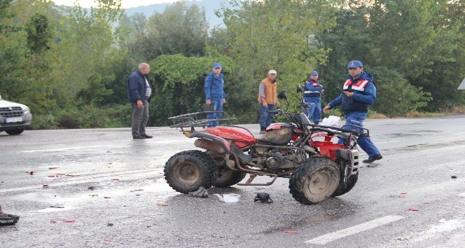 Çan’da trafik kazası: 2 yaralı