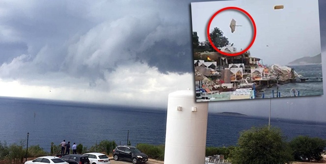 Antalya'da korku dolu anlar!