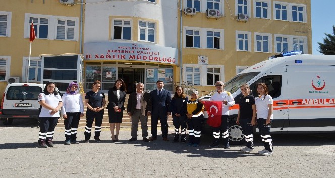 Kırşehir Sağlık Müdürlüğüne yeni ambulans