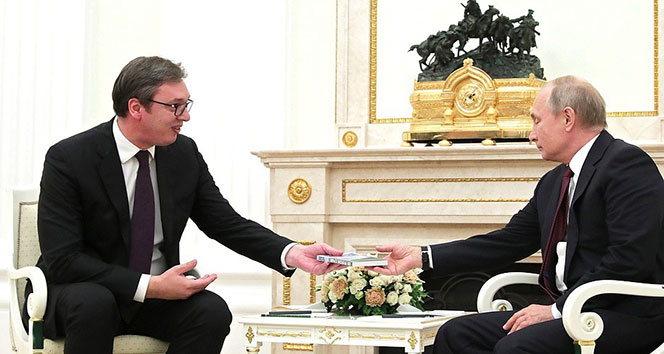Putin ve Vucic, Sırbistan - Kosova gerilimini görüştü