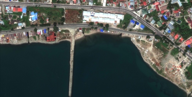 Yıkımın boyutunu uydu fotoğrafları ortaya koydu