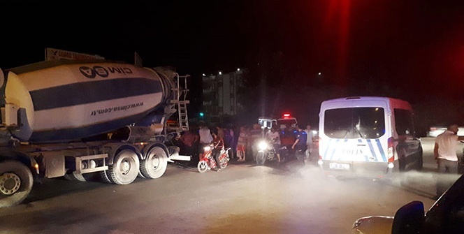 Beton mikseri bisikletliyi ezdi: 1 ölü