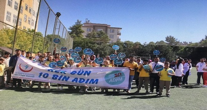 Dünya Yürüyüş Günü kapsamında etkinlik düzenlendi