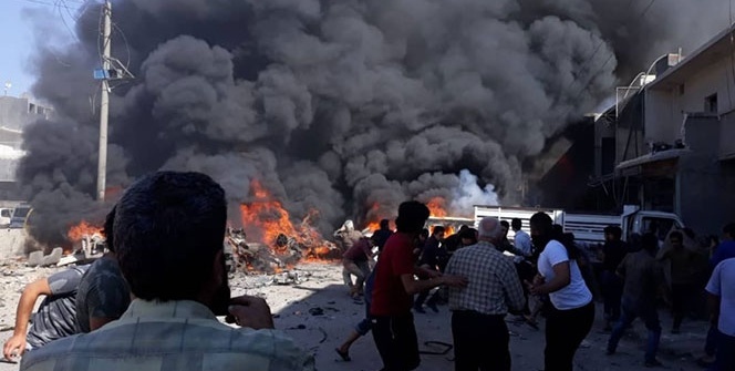 Azez’de patlama: 5 ölü, çok sayıda yaralı