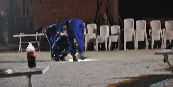 Düğün yeri kana bulandı