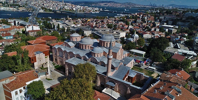 Havadan böyle görüntülendi! Ayasofya’dan sonra en eski ve büyük dini yapı...