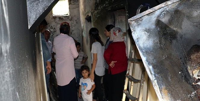 Balkondaki çamaşırlar hayatını kurtardı