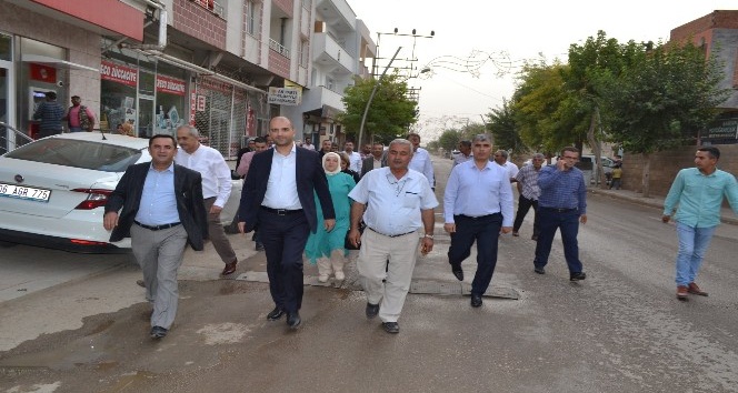 AK Parti İl Başkanı Karataş Elbeyli ilçesini ziyaret etti