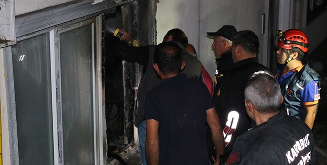 5 katlı apartmanda yangın: 18 kişi hastaneye kaldırıldı