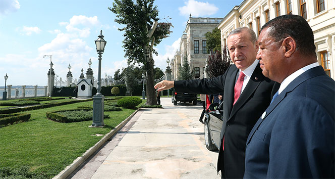 Cumhurbaşkanı Erdoğan, Etiyopya Cumhurbaşkanı Wirtu ile bir araya geldi