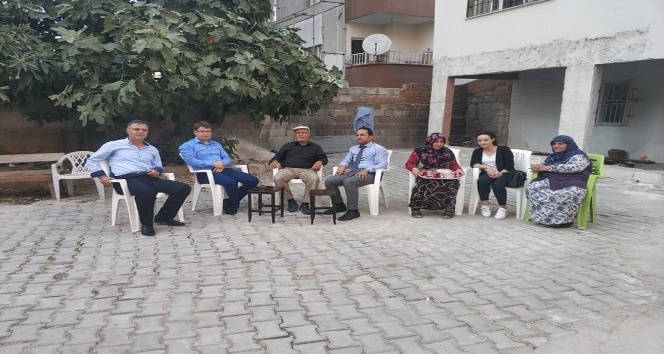 Nurdağı Kaymakamı’ndan Şehit Polis Memuru Emin Güler’in Ailesine ziyaret